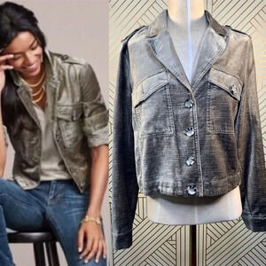 CAbi Sunday Topper Velvet Jacket Style 3377‎